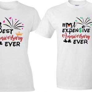 Best Anniversary ever , most expensive anniversary ever , Disney anniversary family vacation valentine  tshirt