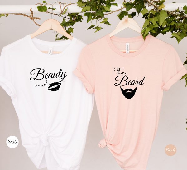 Beauty And The Beard T-Shirt | Matching Couple Shirts