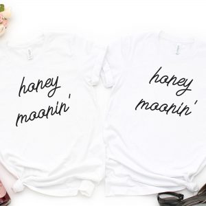 Honeymoonin T-Shirt | Couples  Honeymoon T-Shirt | Newlywed T-Shirt